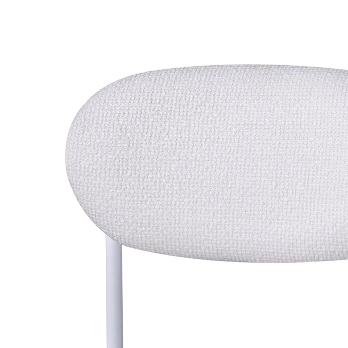 SOHO DINING CHAIR - WHITE BOUCLE - Image 3