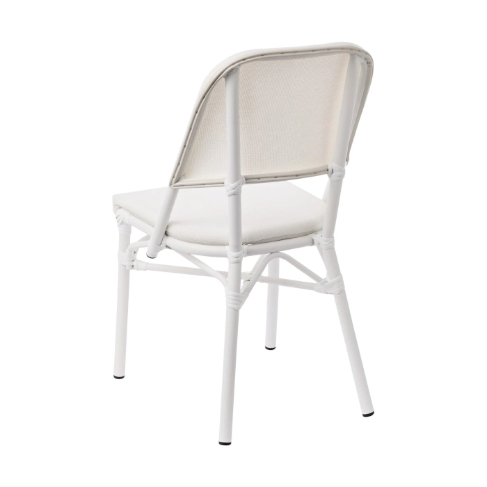 SOLEIL GRACE DINING CHAIR - WHITE - Image 4