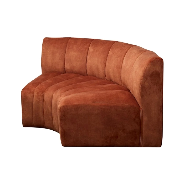STUDIO BANQUETTE CURVED - RUST - Image 2