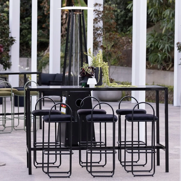 TAPAS BAR TABLE - BLACK - Image 8