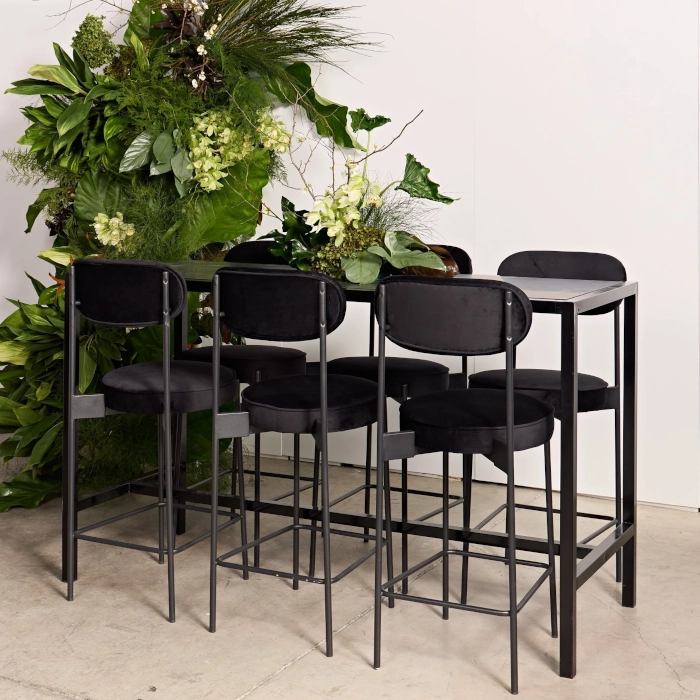 TAPAS BAR TABLE - BLACK - Image 10