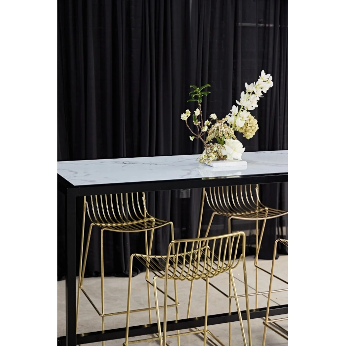TAPAS BAR TABLE - BLACK - Image 11