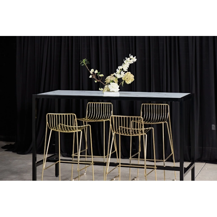 TAPAS BAR TABLE - BLACK - Image 14