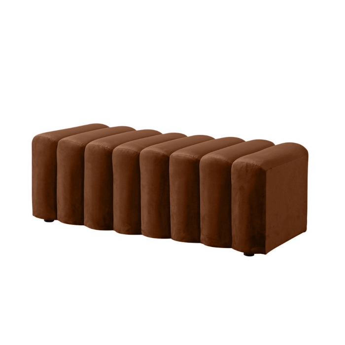 TRIBECA BENCH OTTOMAN - CHOCOLATE - Image 2