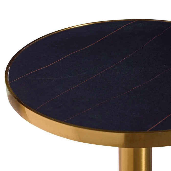 TRIBECA BAR TABLE - BRASS - Image 6