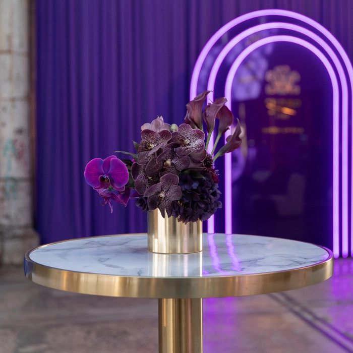 TRIBECA BAR TABLE - BRASS - Image 7