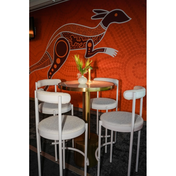 TRIBECA BAR TABLE - BRASS - Image 10