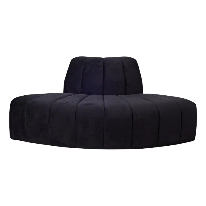 TRIBECA MODULAR CONVEX SOFA - BLACK - Image 2