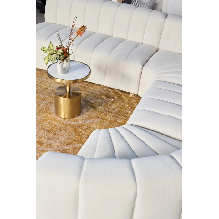 TRIBECA MODULAR CORNER SOFA - WHITE - Image 4