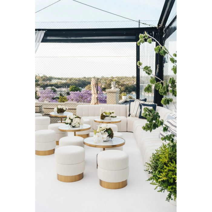 TRIBECA MODULAR CORNER SOFA - WHITE - Image 10