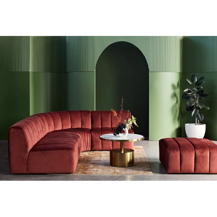 TRIBECA MODULAR DOUBLE SOFA - RUST - Image 9