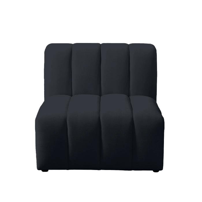 TRIBECA MODULAR SINGLE SOFA - BLACK - Image 2