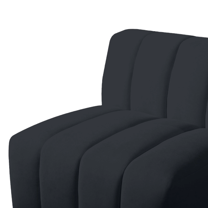 TRIBECA MODULAR SINGLE SOFA - BLACK - Image 4