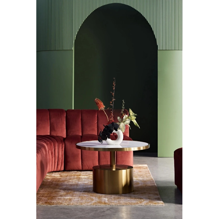 TRIBECA MODULAR SINGLE SOFA - RUST - Image 5