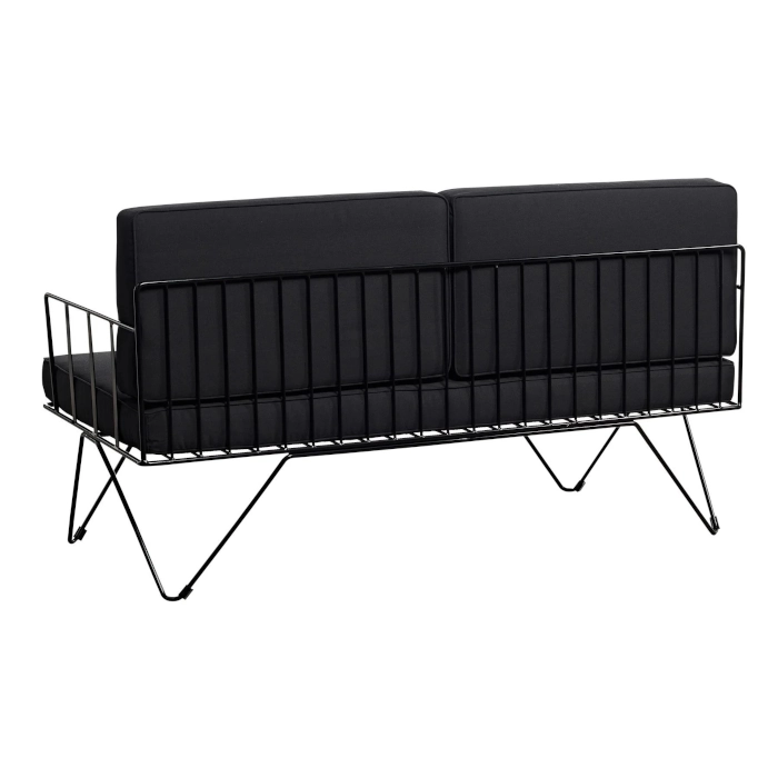 WIRE SOFA - BLACK AND BLACK - Image 4