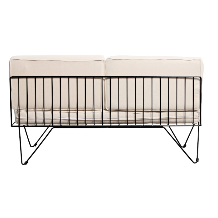 WIRE SOFA - BLACK AND WHITE - Image 3