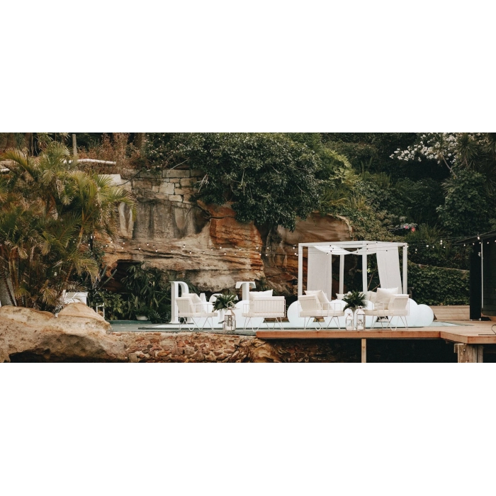 WIRE SOFA - WHITE AND WHITE - Image 3