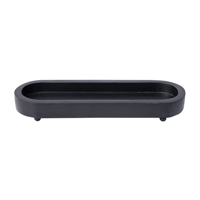 ACACIA OVAL SERVER - BLACK - Image 2