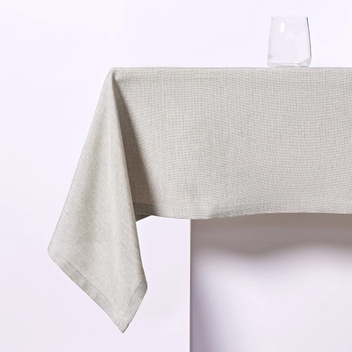 CURVED TABLECLOTH - BISCUIT - Image 2