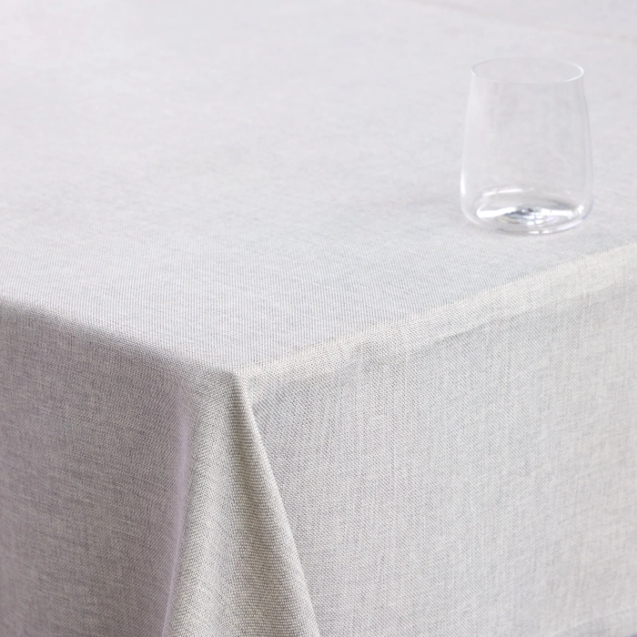 CURVED TABLECLOTH - BISCUIT - Image 3