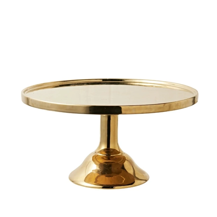 CAKE STAND - GOLD