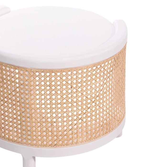 HAVANA SIDE TABLE - WHITE - Image 2