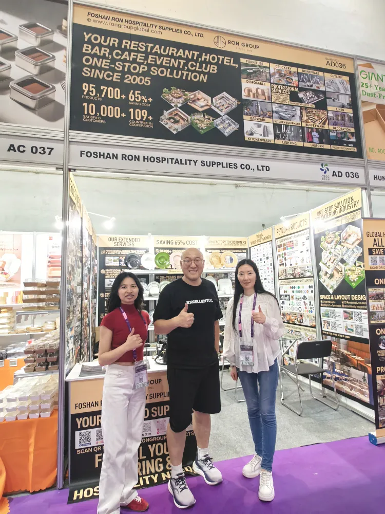 The RON GROUP Team at Booth AD036