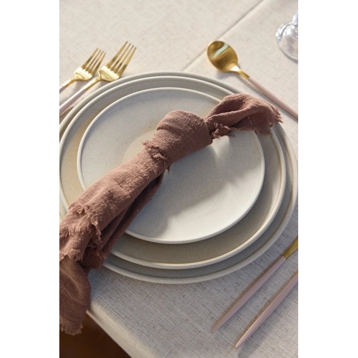 WOVEN COTTON - MOCHA - Image 3