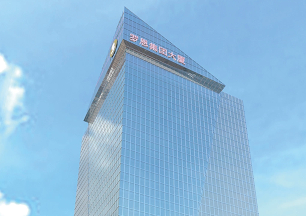 Rendering of the future Ron Group corporate headquarters skyscraper