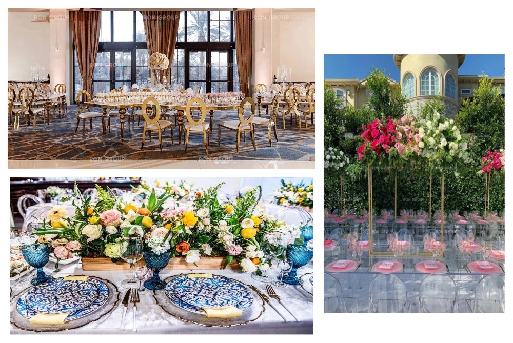 RON GROUP Customized Banquet Design: From Basics to Exclusive Setups