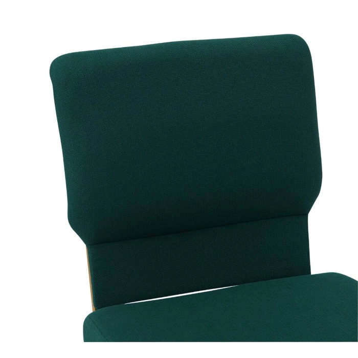 CHURCH CHAIRS WITH CUT BACK - GREEN - Image 5