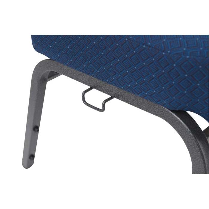 CHURCH CHAIRS WITH CUT BACK - BLUE - Image 5