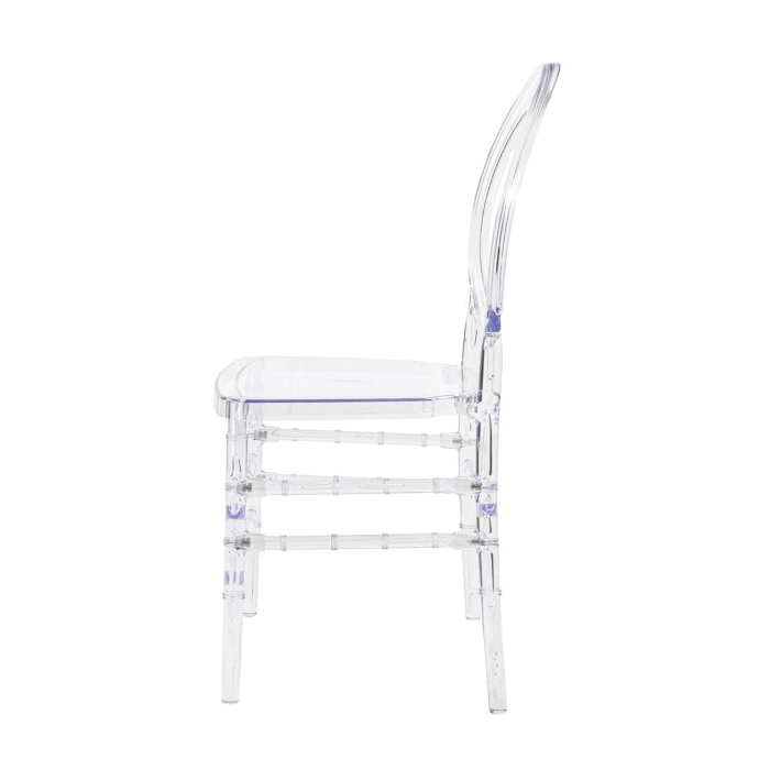 OVAL RING CHAIR- CLEAR - Image 4