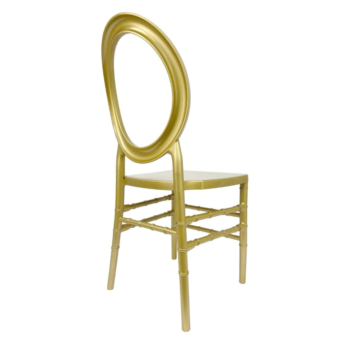 OVAL RING CHAIR- GOLD - Image 4