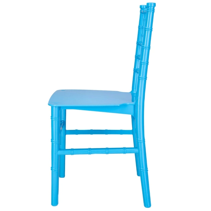 KIDS BASICRESIN CHIAVARI CHAIR - BLUE - Image 3