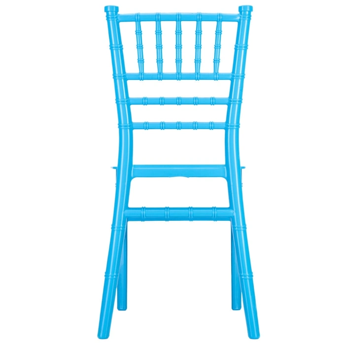 KIDS BASICRESIN CHIAVARI CHAIR - BLUE - Image 4
