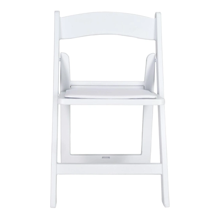 KIDS RESIN FOLDING CHAIR - WHITE - Image 2