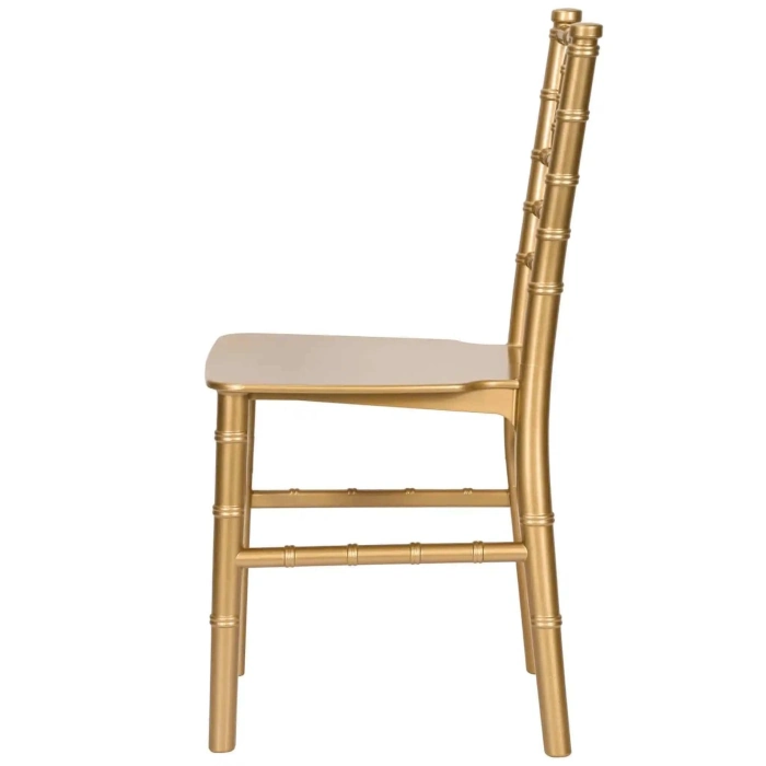 KIDS TOUGHRESIN CHIAVARI CHAIR - GOLD - Image 3