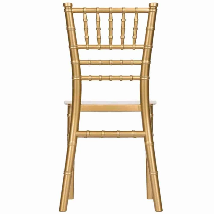 KIDS TOUGHRESIN CHIAVARI CHAIR - GOLD - Image 4