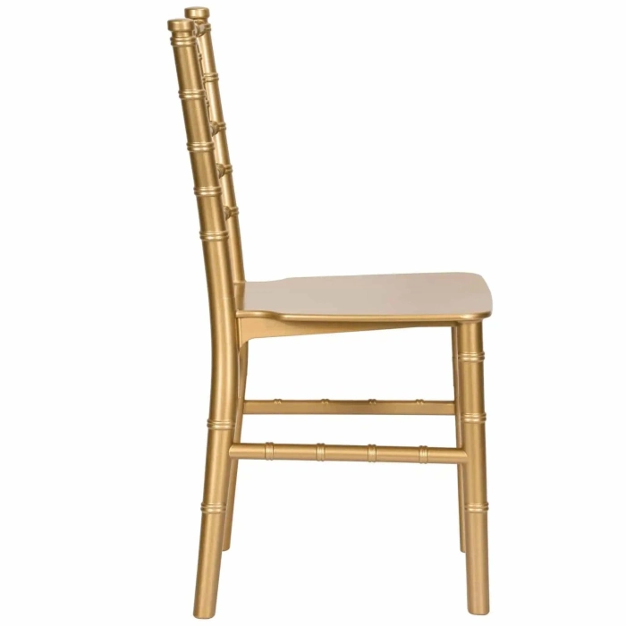 KIDS TOUGHRESIN CHIAVARI CHAIR - GOLD - Image 5