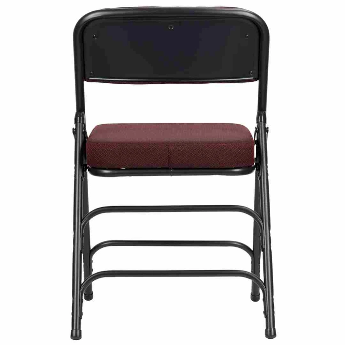 METAL FOLDING CHAIR - RED - Image 3