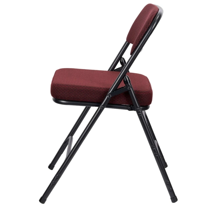 METAL FOLDING CHAIR - RED - Image 4