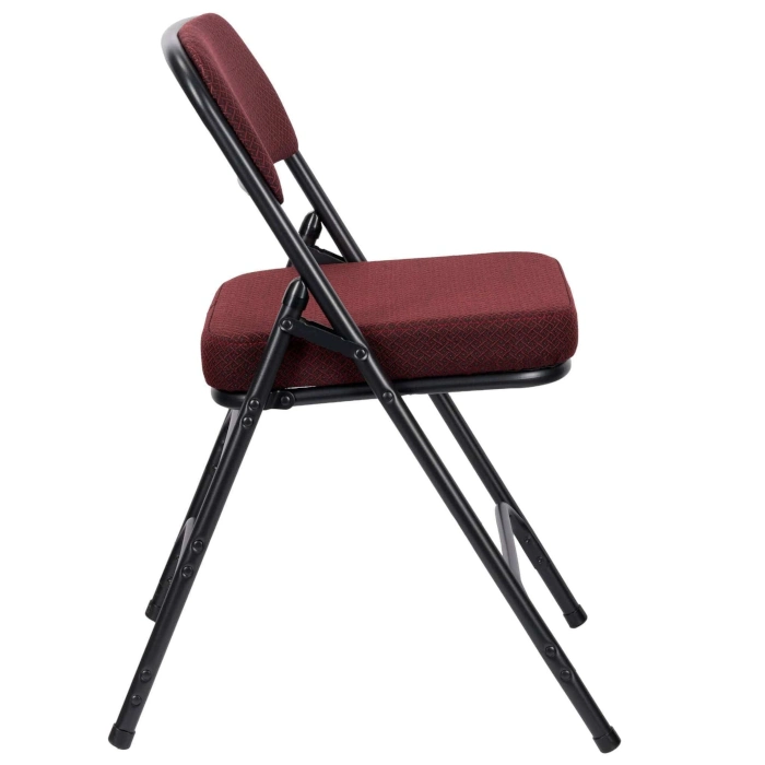 METAL FOLDING CHAIR - RED - Image 5