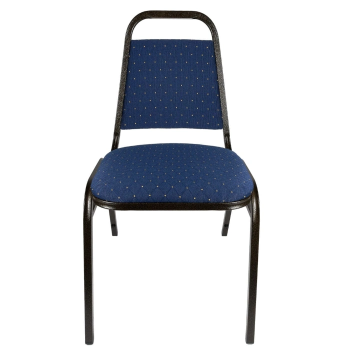 VINYL BANQUET CHAIR - NAVY BLUE - Image 2