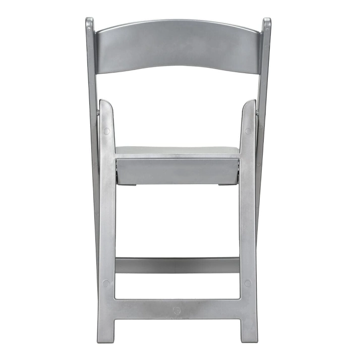 RESIN FOLDING CHAIR CHIVARI - SILVER - Image 4