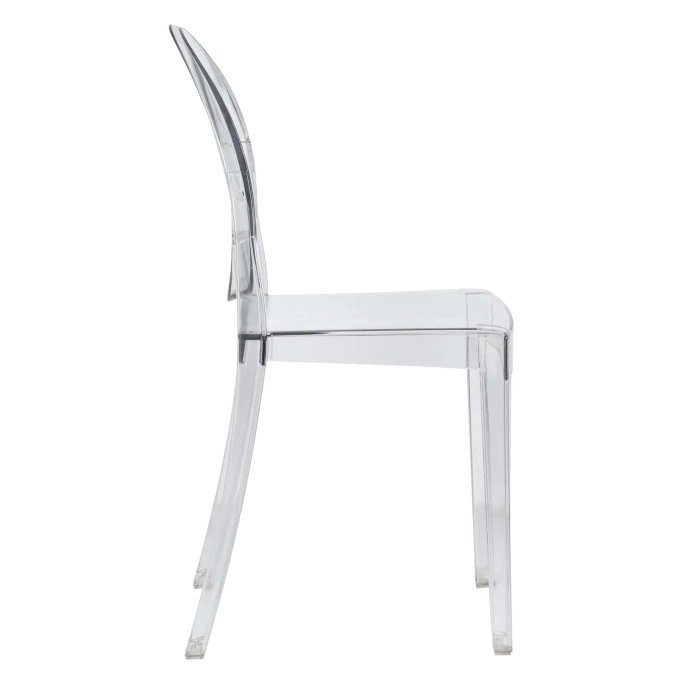 RESIN KIDS VICTORIA CHAIR - CLEAR - Image 5