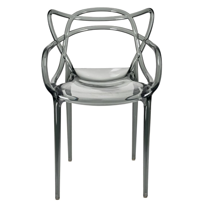 RESIN ORBIT CHAIR - SMOKE - Image 2