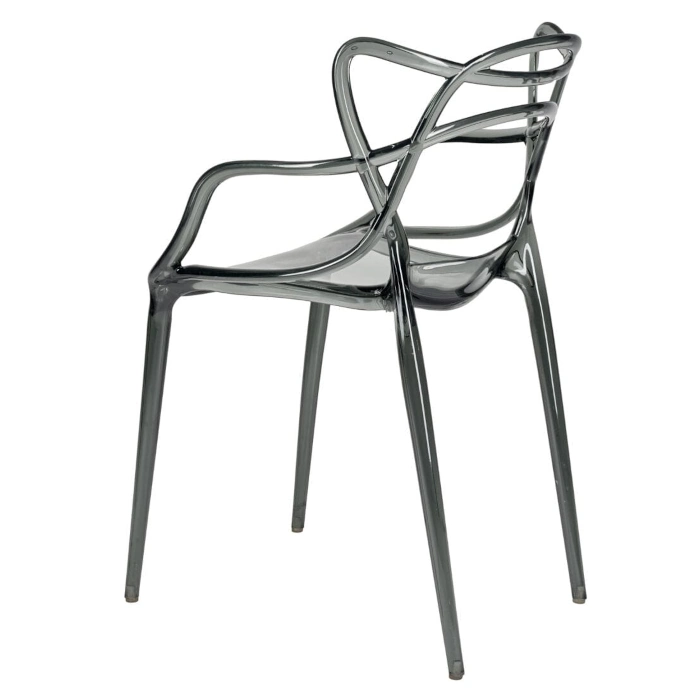 RESIN ORBIT CHAIR - SMOKE - Image 3
