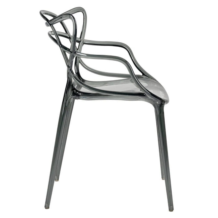 RESIN ORBIT CHAIR - SMOKE - Image 4