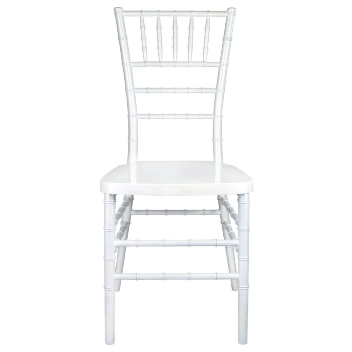 RESIN STEEL CHIAVARI CHAIR - PEARL WHITE - Image 2